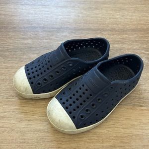 Native Toddler 7 Shoe, Navy Blue